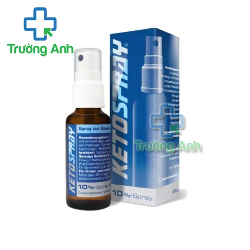 Ketospray Pharbil - Điều trị đau cơ và đau khớp, bong gân, cứng cổ