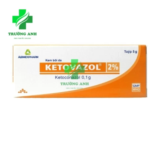 Ketovazol 2% - Thuốc điều trị bệnh nấm ngoài da và niêm mạc