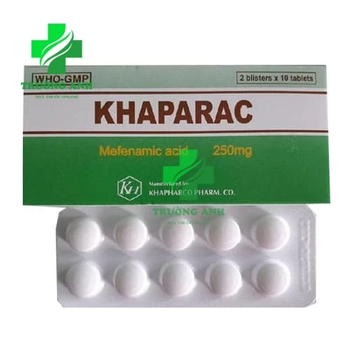 Khaparac 250mg Khapharco - Thuốc giảm đau hiệu quả