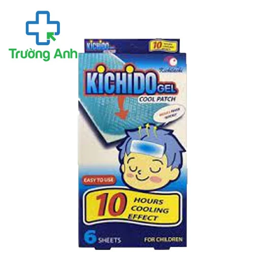 Miếng dán hạ sốt Kichido Gel Cool Patch - Hiệu quả, an toàn cho bé