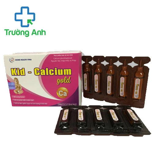Kid-Calcium Gold - Bổ sung Calci, vitamin D3 giúp xương