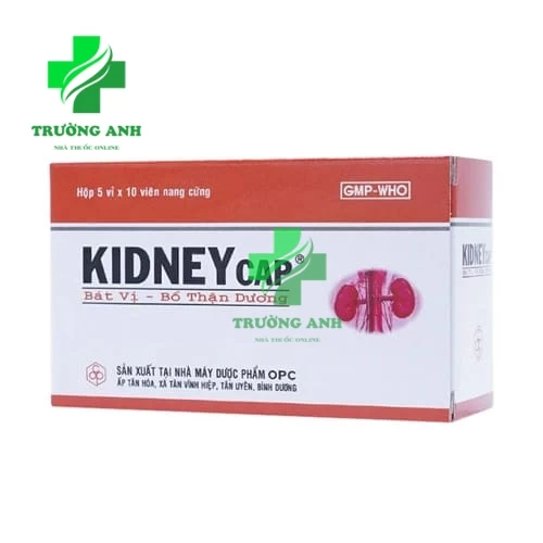 Kidneycap Bát vị-Bổ thận dương OPC - Điều trị ù tai, đau lưng, mỏi gối