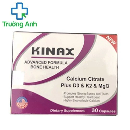 Kinax - Bổ sung canxi, vitamin D3, K2 cho cơ thể