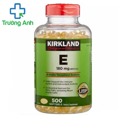 Kirkland Vitamin E - Giúp bổ sung vitamin E và làm đẹp da