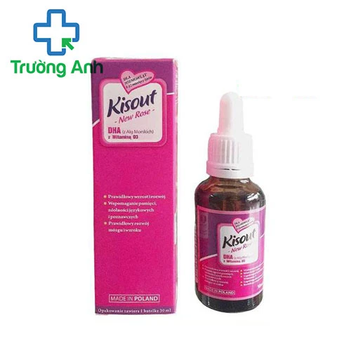Kisout new rose - Giúp bổ sung Vitamin D3 và DHA cho bé của Ba Lan
