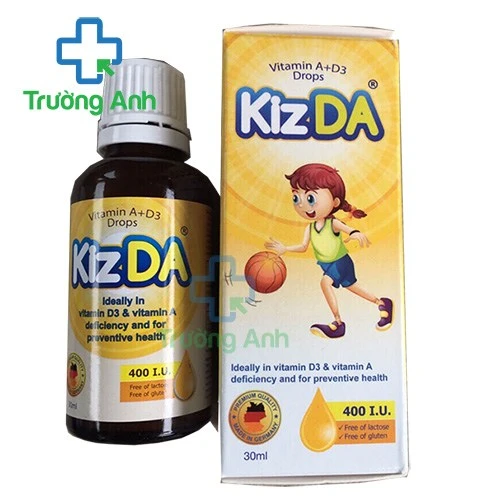 Kizda - Giúp bổ sung vitamin A và D hiệu quả của Đức