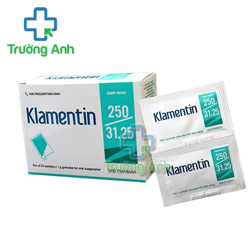 Klamentin 250/31.25 - Thuốc điều trị nhiễm khuẩn hiệu quả