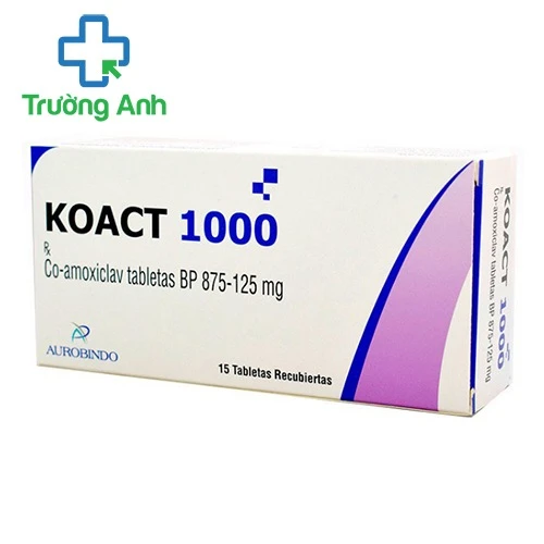 Koact 1000 - Thuốc điều trị nhiễm khuẩn hiệu quả của Ấn Độ