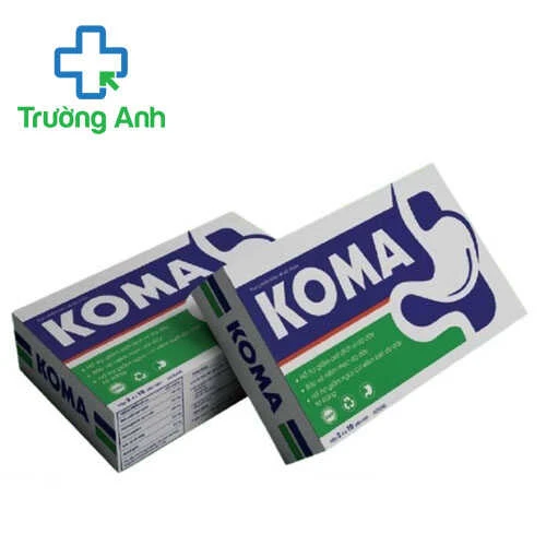 Koma - Hỗ trợ điều trị viêm loét dạ dày, tá tràng hiệu quả