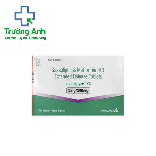 Komboglyze XR 1000mg - Thuốc điều trị đái tháo đường týp 2