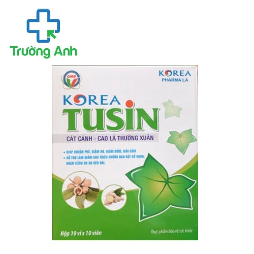 Korea Tusin Vinpharma - Giúp bổ phế, giảm ho, long đờm