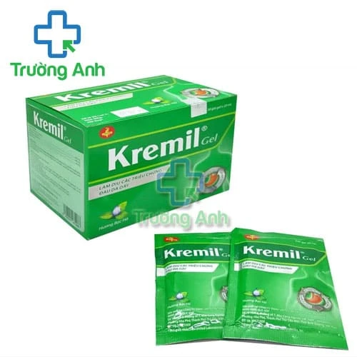 Kremil Gel (Hộp 30 gói) - Thuốc điều trị viêm loét dạ dày tá tràng