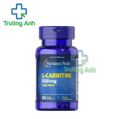 L-Carnitine 500mg Puritan's Pride (60 viên) - Hỗ trợ giảm cân