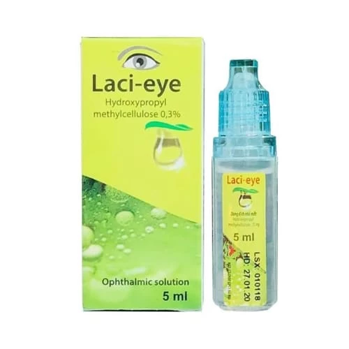 Laci-eye - Thuốc nhỏ mắt giúp làm dịu cảm giác khô mắt hiệu quả