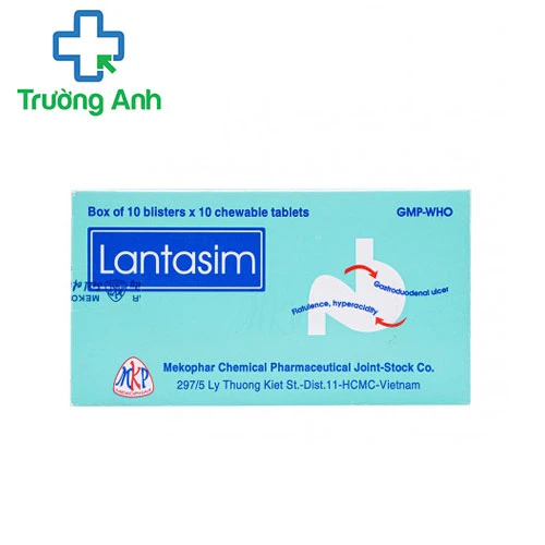 Lantasim - Điều trị viêm loét dạ dày - tá tràng của Mekophar