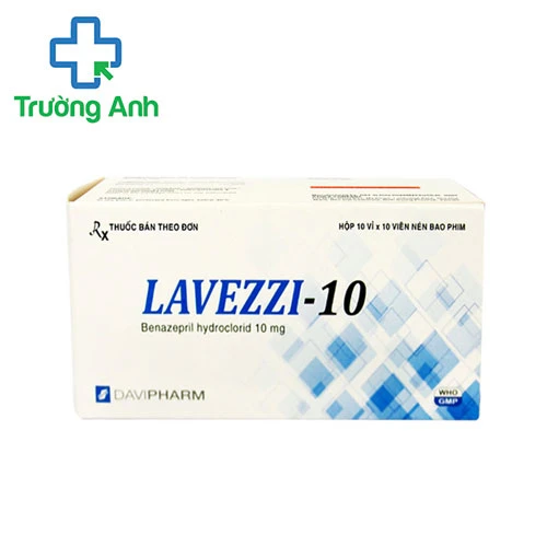 LAVEZZI-10 - Điều trị tăng huyết áp, suy tim hiệu quả