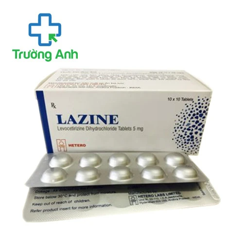 Lazine Hetero - Thuốc điều trị dị ứng mũi, mề đay mãn tính
