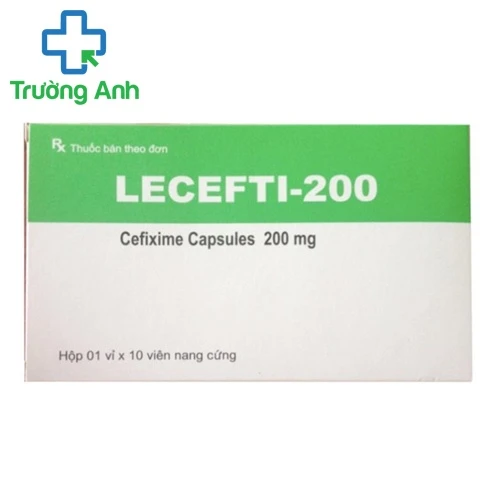 Lecefti 200 - Thuốc điều trị nhiễm khuẩn hiệu quả của Ấn Độ
