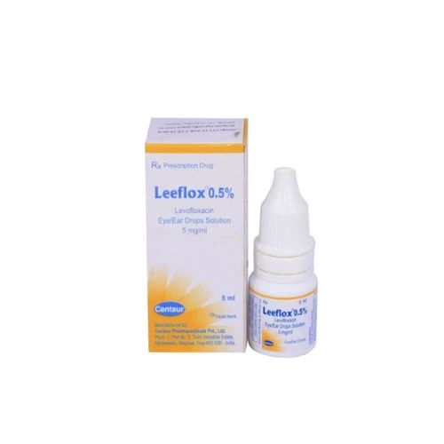 Leeflox 0.5 Centaur - Điều trị viêm bờ mi, lẹo, viêm túi lệ (10 hộp)