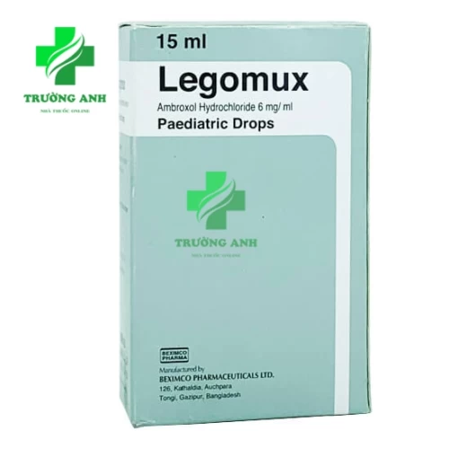 Legomux - Điều trị bệnh hô hấp cấp tính, mạn tính hiệu quả của Bangladesh