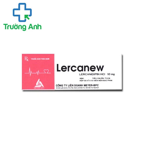 Lercanew - Thuốc điều trị tăng huyết áp hiệu quả