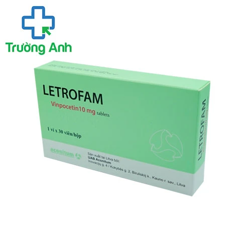 Letrofam - Điều trị rối loạn tuần hoàn máu não hiệu quả