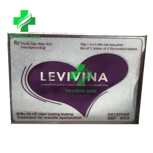 Levivina 10mg - Điều trị cho nam giới xuất tinh sớm