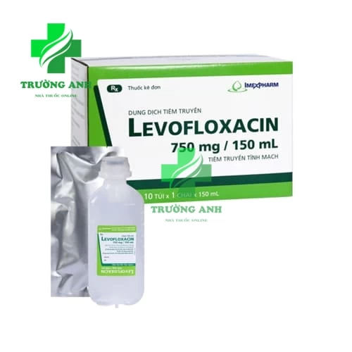 Levofloxacin 750mg/150ml Imexpharm - Thuốc điều trị nhiễm khuẩn hiệu quả