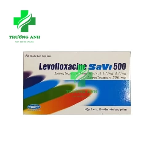 Levofloxacine SaVi 500 - Thuốc điều trị bệnh nhiễm trùng