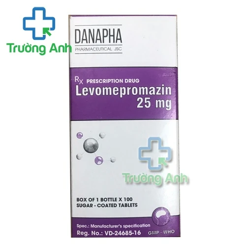 Levomepromazin 25mg Danapha - Thuốc điều trị tâm thần phân liệt