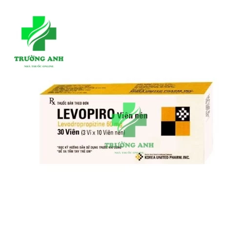 Levopiro 60mg (Levodropropizin) - Thuốc điều trị ho của Hàn Quốc