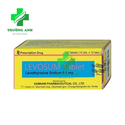 Levosum - Thuốc điều trị suy giáp hiệu quả của Hàn Quốc