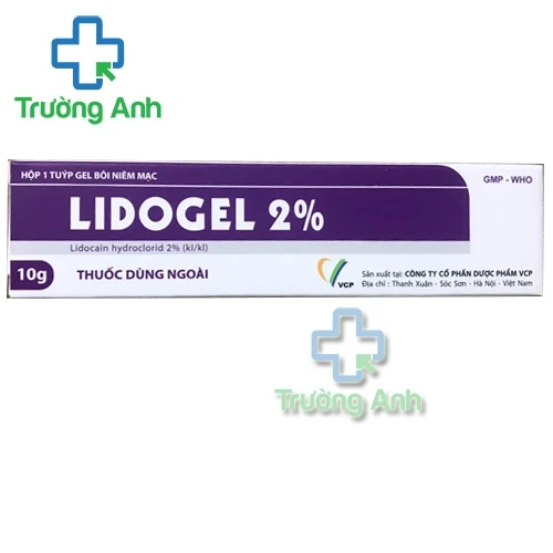 Lidogel 2% - Thuốc giảm đau, gây tê tại chỗ hiệu quả