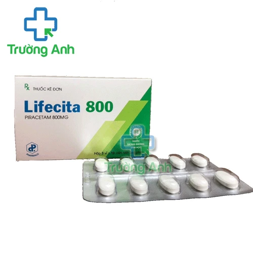 Lifecita 800 Pharbaco - Điều trị chứng rung giật cơ hiệu quả