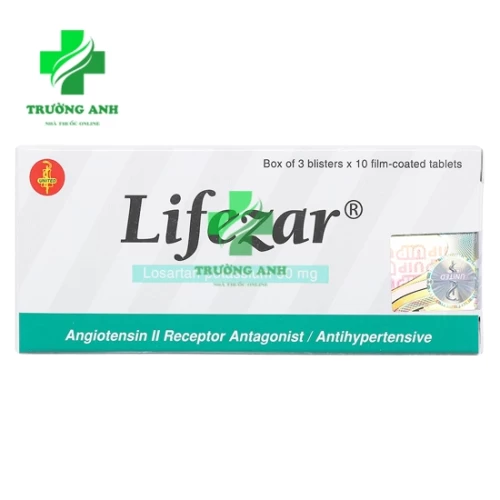 Lifezar 50mg - Thuốc điều trị suy tim sung huyết mạn tính