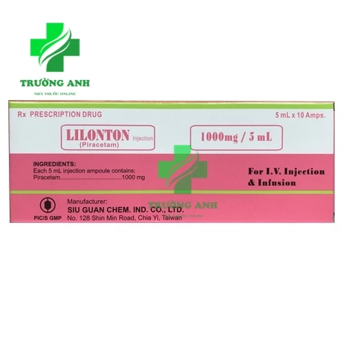 Lilonton Injection 1000mg/5ml - Thuốc điều trị bệnh suy thoái tuổi già