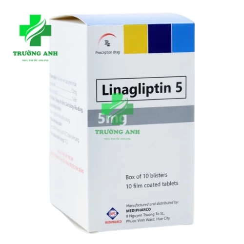 Linagliptin 5 - Thuốc điều trị đái tháo đường hiệu quả