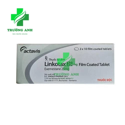 Linkotax 25mg - Thuốc điều trị ung thư vú hiệu quả của Romania