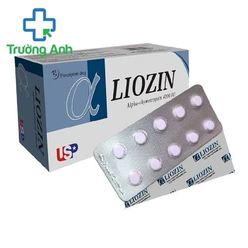 Liozin - Thuốc điều trị phù nề sau chấn thương hoặc sau mổ