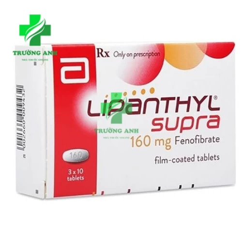 Lipanthyl Supra 160mg - Thuốc điều trị tăng cholesterol trong máu 