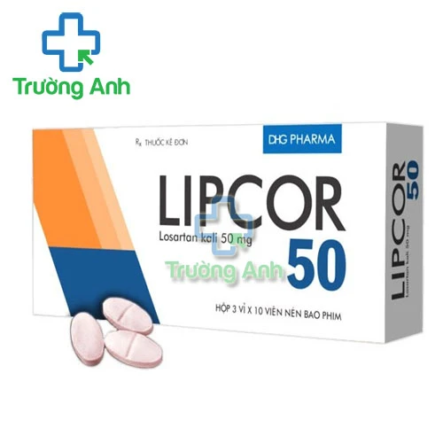 Lipcor 50 DHG - Thuốc điều trị tăng huyết áp và suy tim hiệu quả