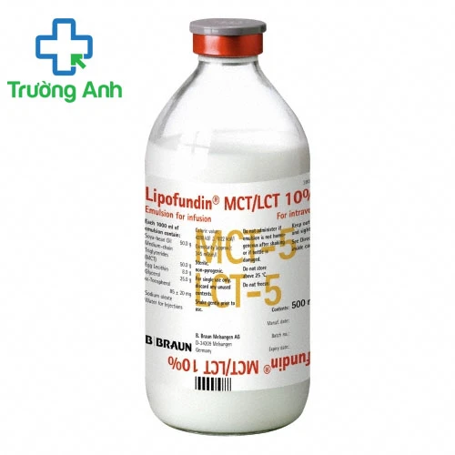 Lipofundin MCT/LCT 250ml - Cung cấp năng lượng cho bệnh nhân nuôi ăn qua đường tĩnh mạch