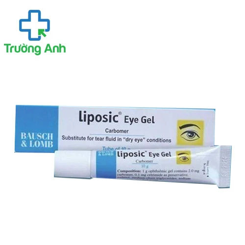 LIPOSIC - Thuốc điều trị triệu chứng khô mắt hiệu quả của Đức