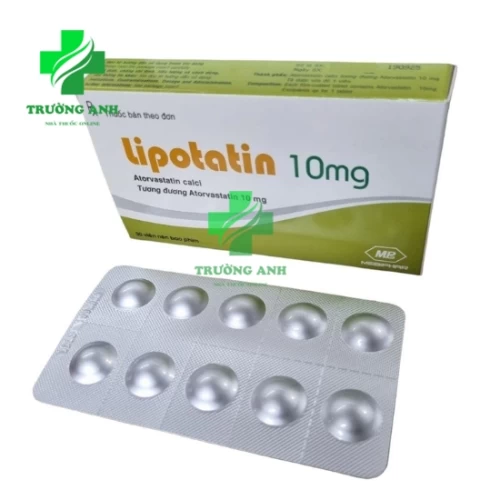 Lipotatin 10 mg - Thuốc điều trị tăng lipid huyết kết hợp hiệu quả
