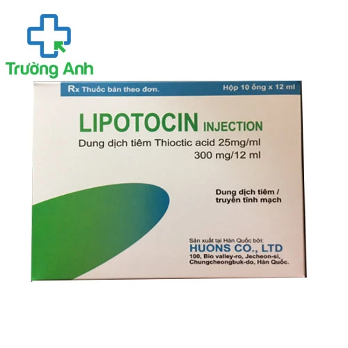 Lipotocin Injection - Thuốc điều trị viêm đa dây thần kinh đái tháo đường
