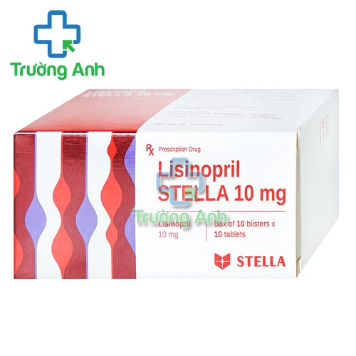 Lisinopril Stella 10mg - Thuốc điều trị tăng huyết áp hiệu quả của DHG