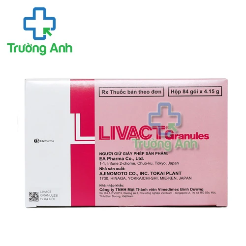 Livact granules Ajinomoto - Cải thiện tình trạng giảm albumin máu