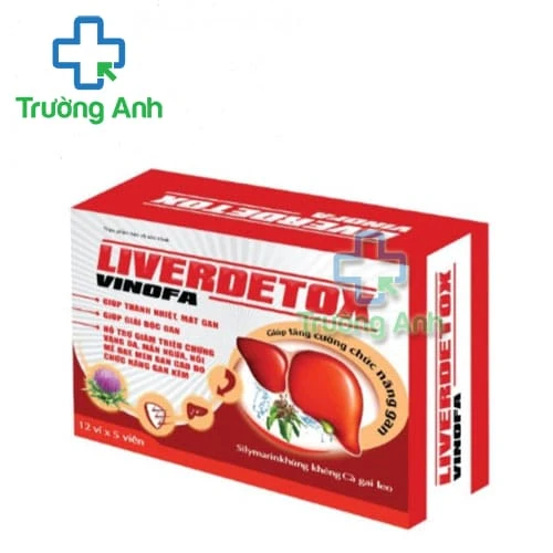 Liverdetox Vinofa SANTEX - Sản phẩm hỗ trợ thanh nhiệt mát gan