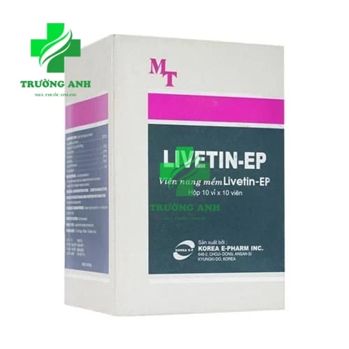 Livetin-EP - Điều trị viêm gan mãn tính, gan nhiễm mỡ