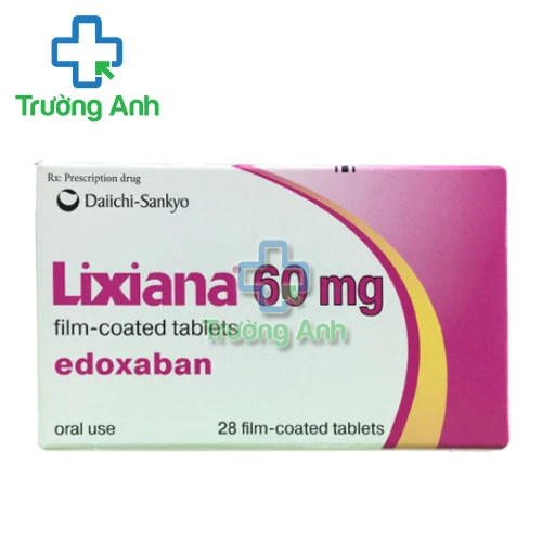Lixiana 60mg - Thuốc điều trị trị cục máu đông hiệu quả của Đức